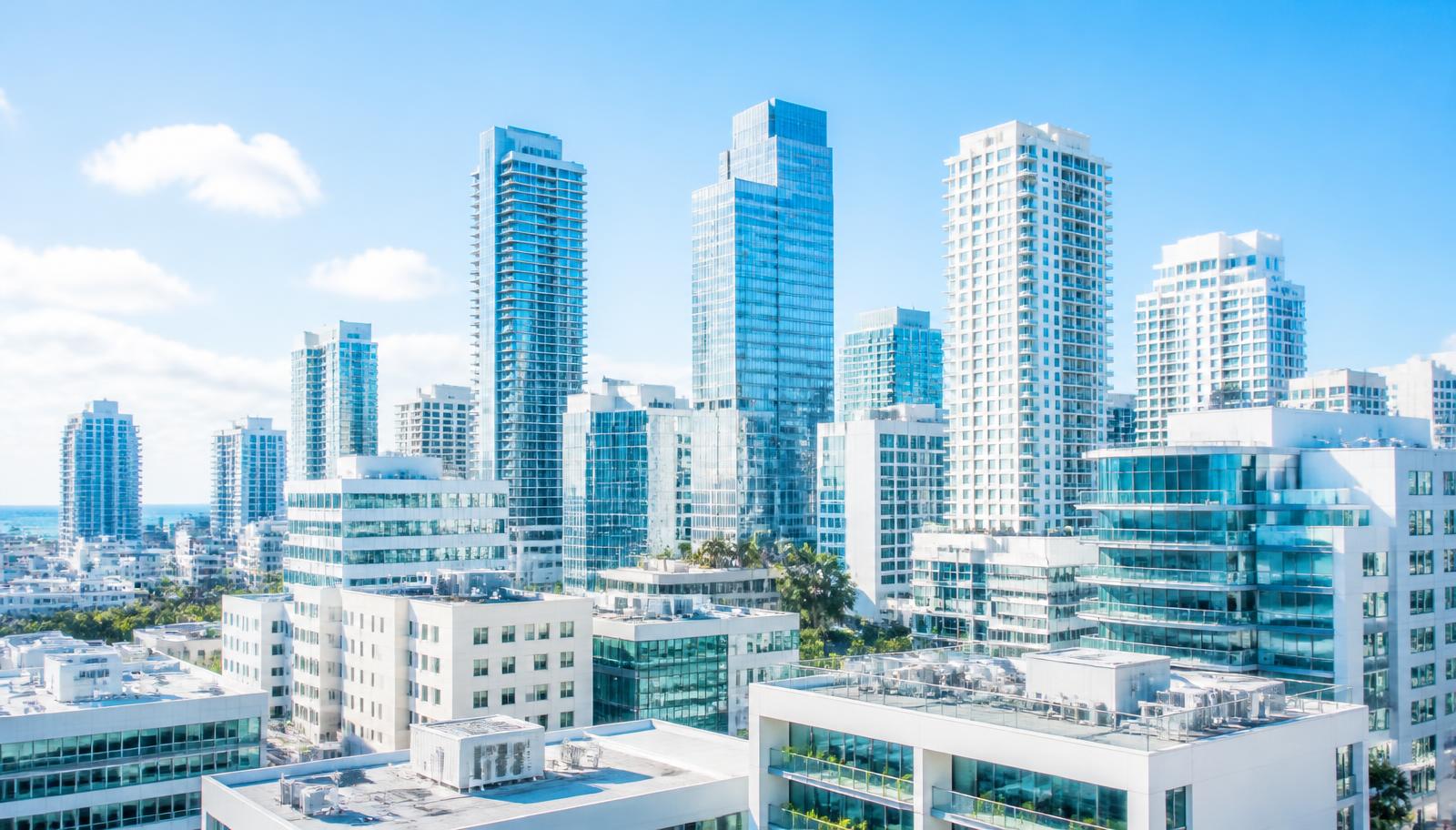 Angel serving HVAC companies across a bright modern city